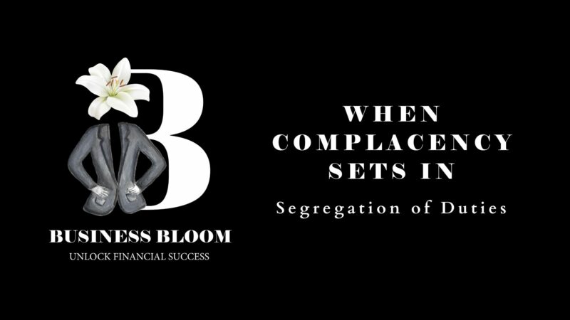 Segregation of Duties